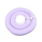 Collerette douce pour chien et chat en violet, conçue pour le confort des animaux blessés