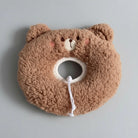 Collerette pour chat mignonne en forme d'ours avec un design doux et confortable