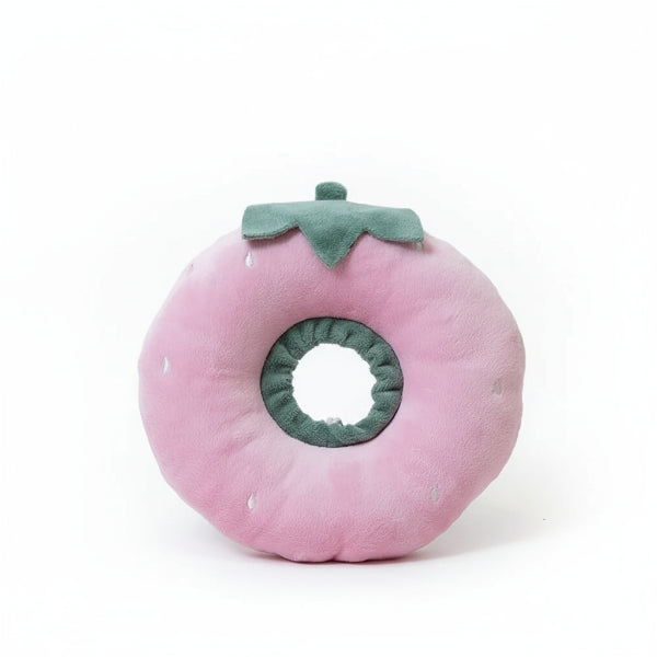 Collerette pour chat et chien en forme de fraise, douce et confortable pour la récupération