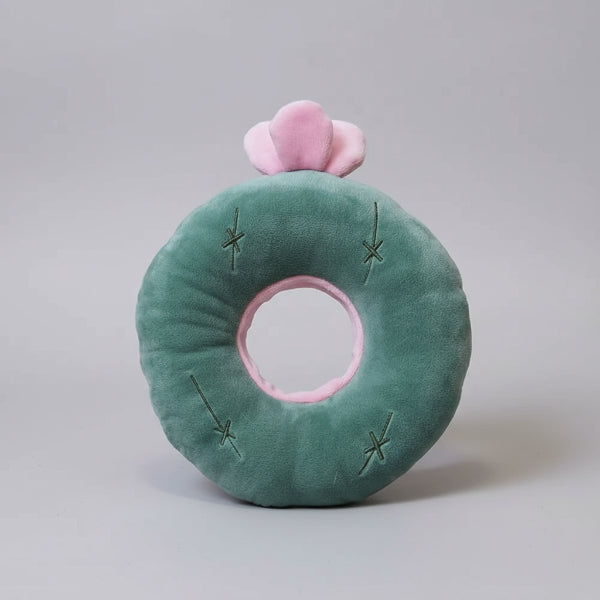Collerette pour chat et chien en forme de donut en velours doux pour le confort de votre animal