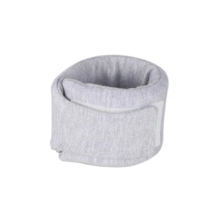 Collerette réglable pour chat en tissu doux et léger, idéale pour le confort des animaux blessés.