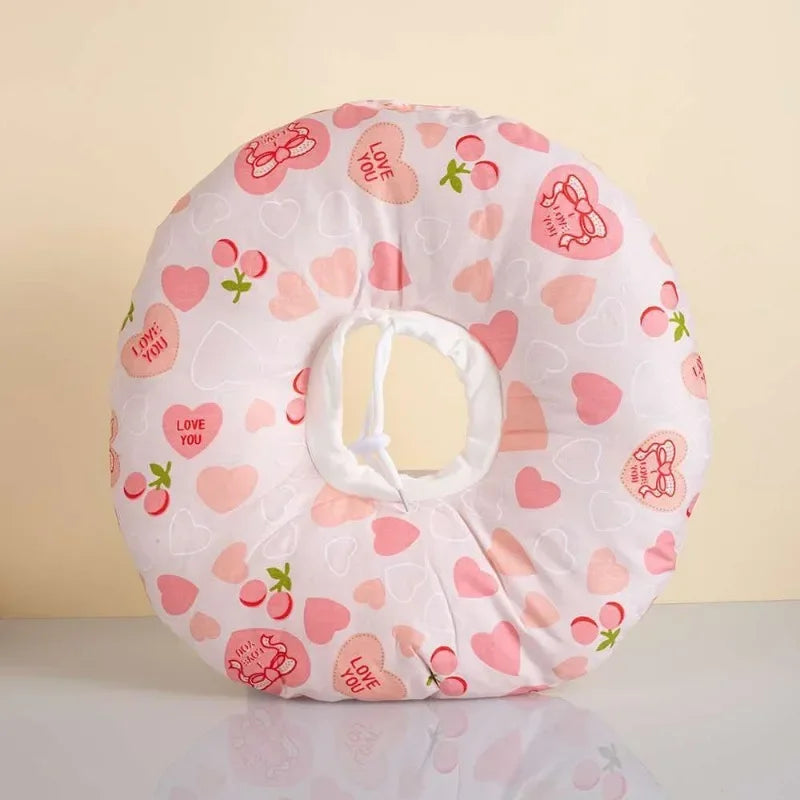 Collerette réglable pour chat avec motif coeurs et textes Love pour le confort et la sécurité de votre animal