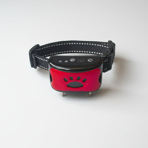 Collier anti-aboiement pour chien avec réglage électronique et design ergonomique