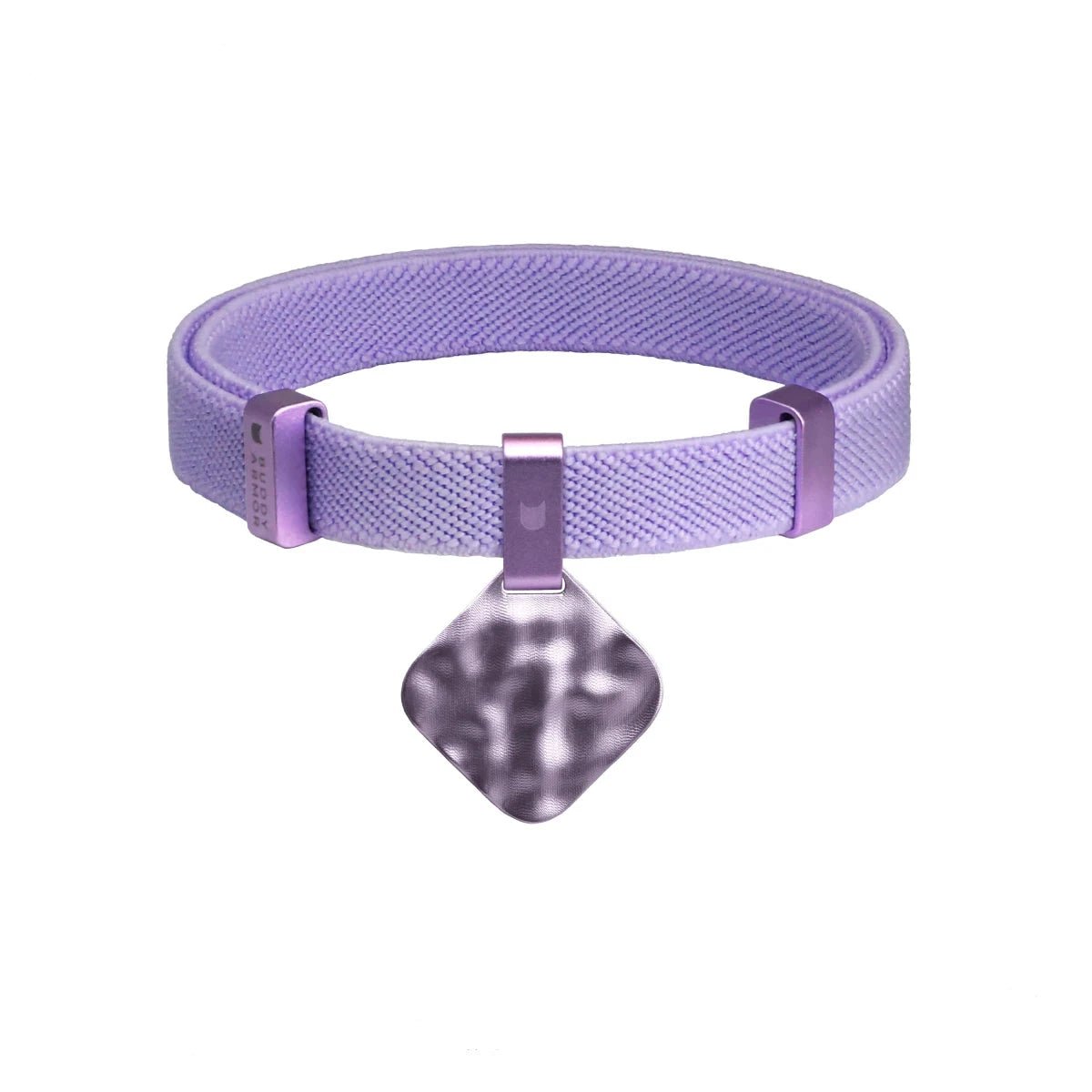 Collier anti étranglement avec ou sans bijou personnalisable pour chat Oscar et Plume Ensemble Violet