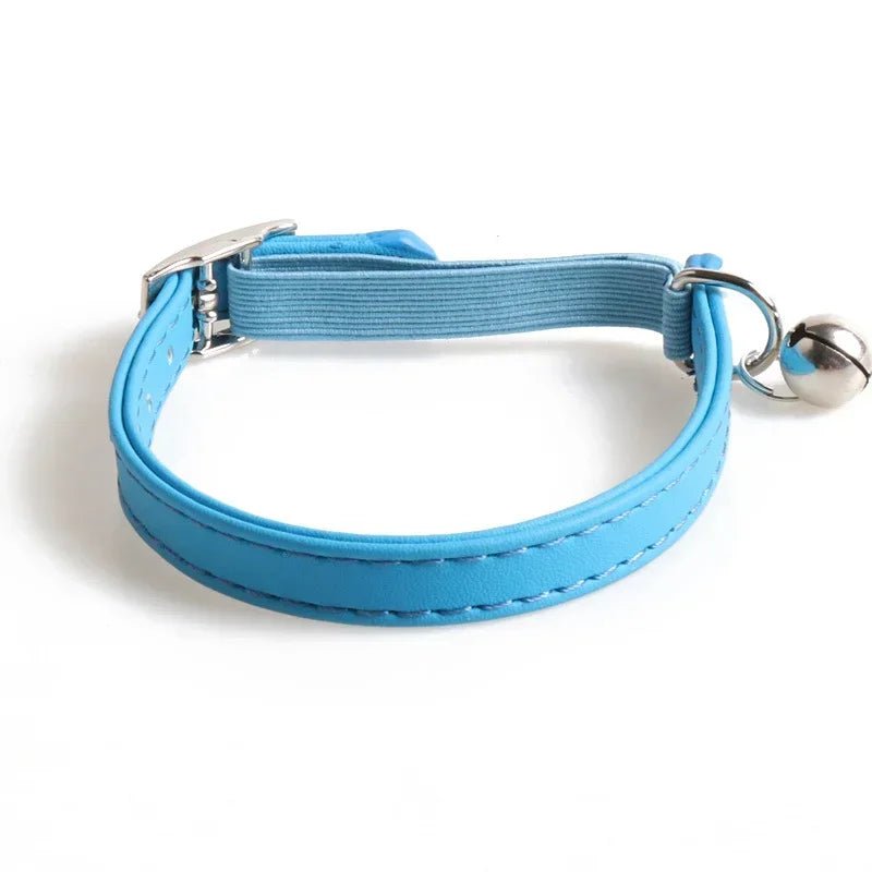 Collier Anti Étranglement Pour Chat Oscar et Plume Bleu