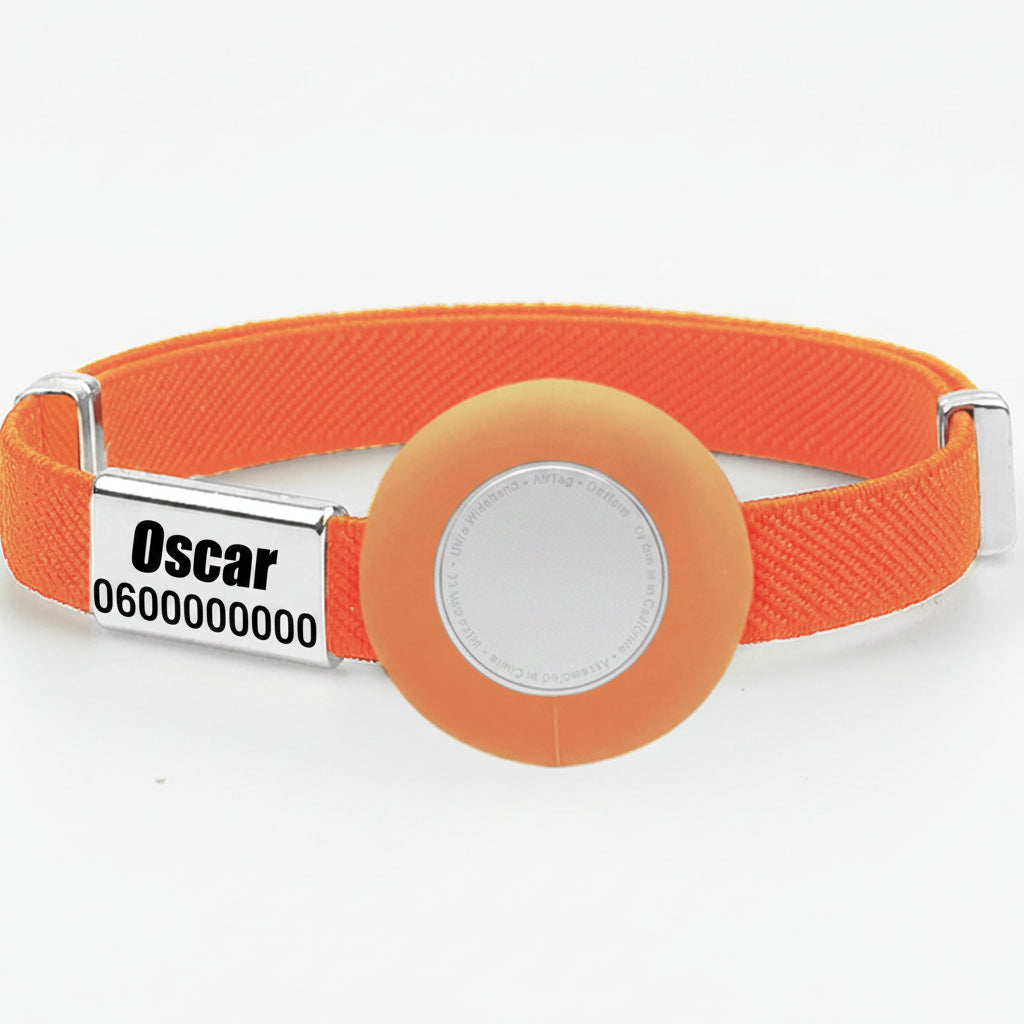 Collier chat anti étranglement orange avec disque d'identification pour sécurité et confort