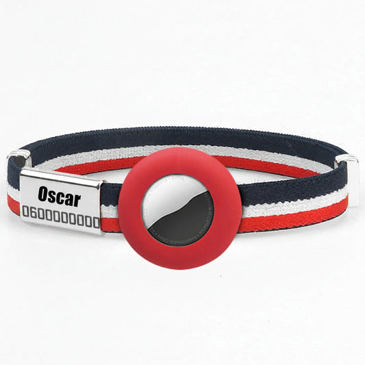 Collier Chat Personnalisable Anti Étranglement Avec AirTag Emplacement