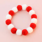 Collier De Noël En Boule De Peluche Pour Chat Et Chien