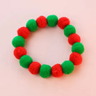 Collier De Noël En Boule De Peluche Pour Chat Et Chien