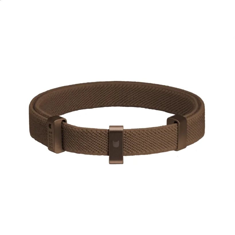 Collier design anti étranglement pour chat Oscar et Plume Marron