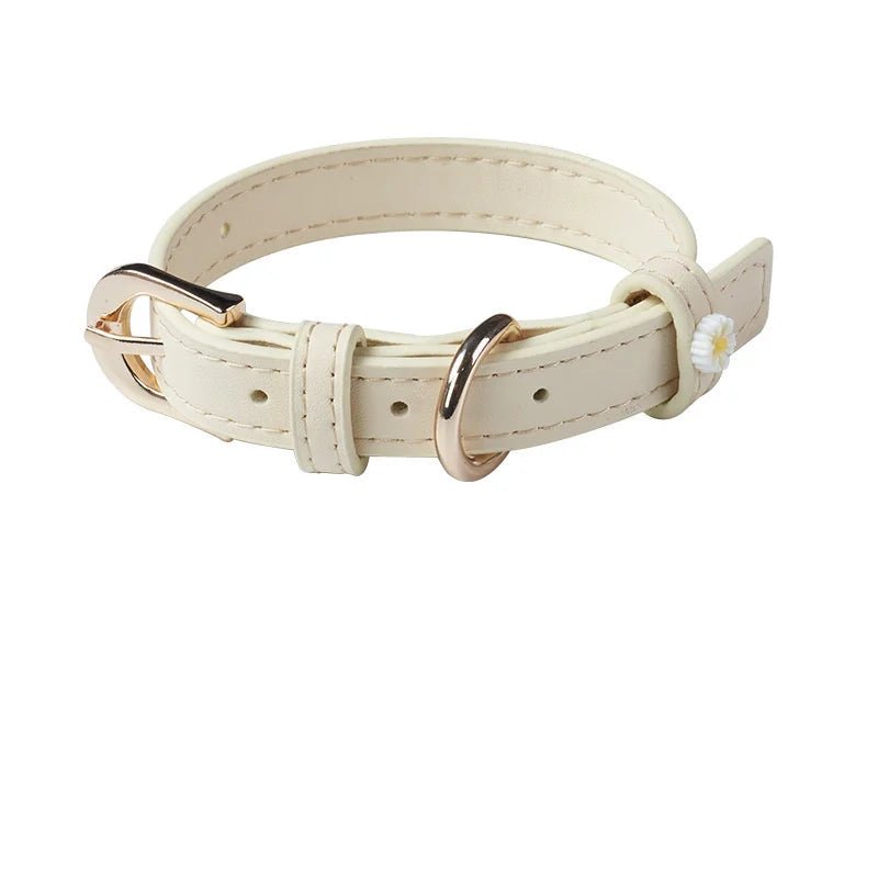 Collier élégant pour chat Oscar et Plume Blanc