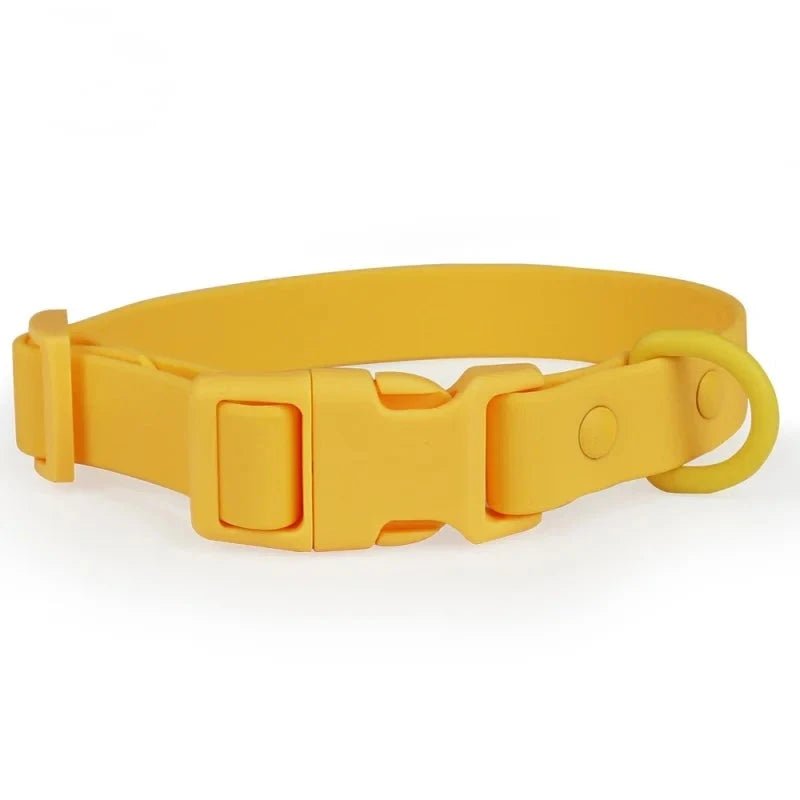 Collier imperméable et résistant pour chien Oscar et Plume S / Jaune