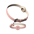 Charger l'image dans la visionneuse de la galerie, Collier avec emplacement Airtag personnalisable Oscar et Plume Rose / XS
