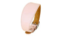 Load image into Gallery viewer, Collier en cuir durable pour lévrier Oscar et Plume Rose / S
