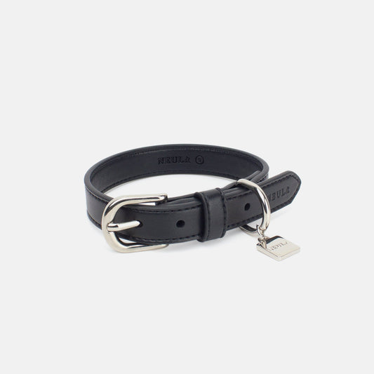 Collier en Cuir Vegan Pour Chien Élégant - Oscar et Plume