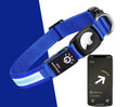 Charger l'image dans la visionneuse de la galerie, Collier Led avec emplacement Airtag pour chien et chat - Oscar et Plume
