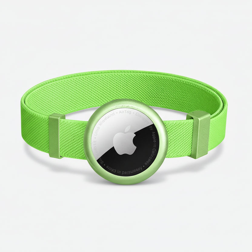 Collier lumineux anti étranglement chat vert avec un design élégant et sécurisé de Oscar et Plume