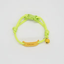 Collier personnalisable pour chien et chat en vert avec un pendentif et un nom gravé