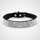 Collier strass pour chien avec un design élégant et brillant, parfait pour les animaux de compagnie stylés