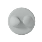 Base grise ronde avec support pour cuillère design pour chien et chat Oscar et Plume