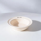 Gamelle céramique surélevée chat en crème avec inscription Cute Pets pour le confort des animaux