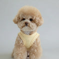 Carica l'immagine nel visualizzatore della galleria, Débardeur pour petit chien en jaune doux, idéal pour les journées ensoleillées
