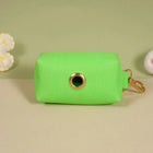 Distributeur sacs pour chien vert lumineux avec clip pour une utilisation pratique lors des promenades