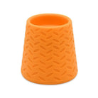Embout en silicone orange pour douche portable silicone chien de la marque Oscar et Plume