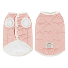 Gilet doublé pour chat en rose avec boutons et poches confortables pour animaux domestiques