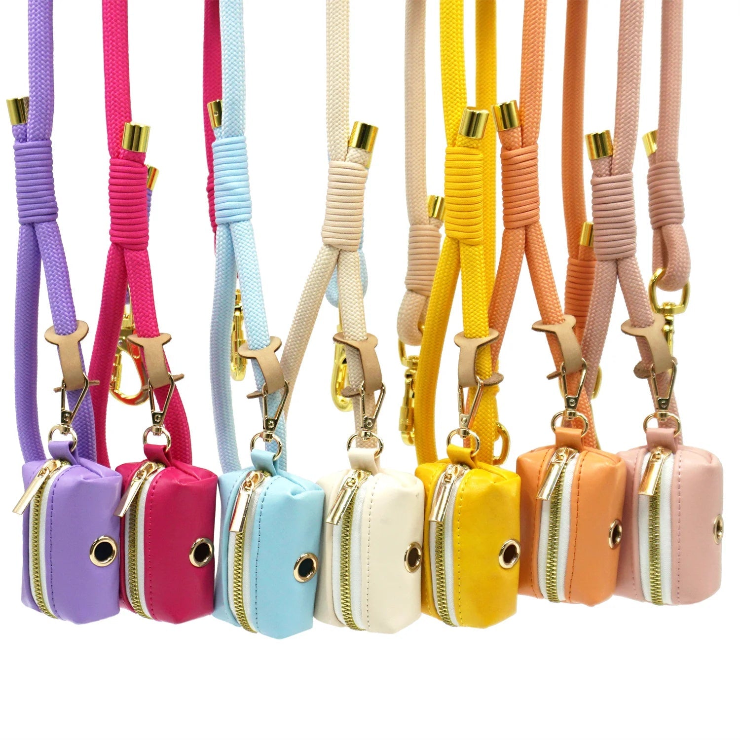 Ensemble Collier personnalisable, laisse et distributeur de sac pour chien Oscar et Plume Collier / XS