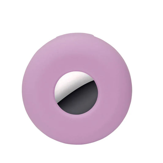 Élégant étui airtag pour chien de couleur rose violet pour localiser facilement votre animal