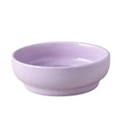 Gamelle céramique pour chien et chat de couleur lilas, design élégant et moderne