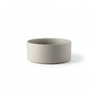 Gamelle design chien en céramique blanche simple et épurée signée Oscar et Plume