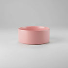 Gamelle design chien rose en céramique élégante et moderne pour alimentation animale
