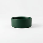 Gamelle design chien Oscar et Plume en silicone vert d'eau pour repas faciles et élégants