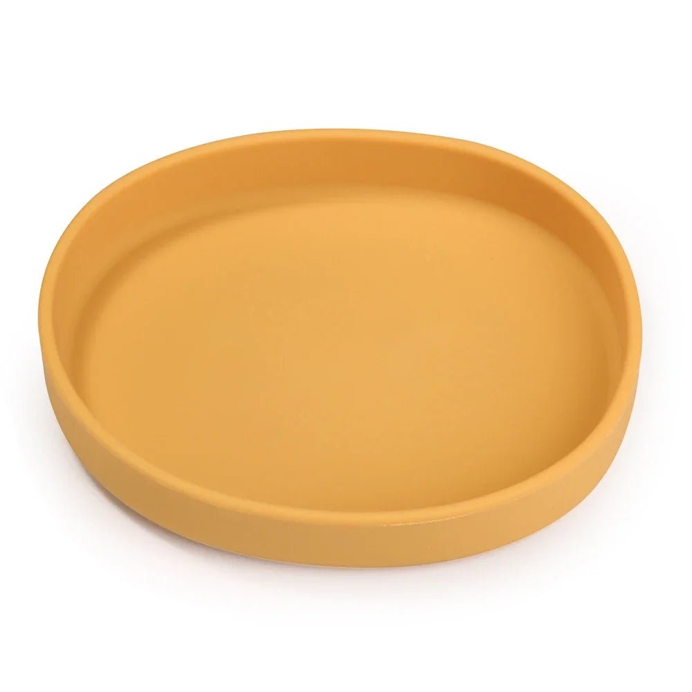 Gamelle en silicone pour chat et chien Oscar et Plume Jaune / S