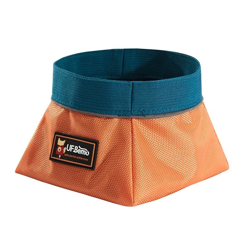 Gamelle pliable Oscar et Plume Orange / M