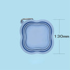 Gamelle pliable pour chien chat bleue compacte avec mousqueton pour transport facile