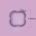 Charger l'image dans la visionneuse de la galerie, Gamelle pliable pour chien chat en silicone violet avec mousqueton, dimension 130 mm
