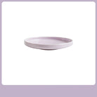 Gamelle surélevée en céramique pour chat, design élégant et moderne en couleur lilas.