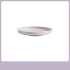 Gamelle surélevée en céramique pour chat, design élégant et moderne en couleur lilas.