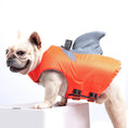 Load image into Gallery viewer, Gilet De Sauvetage pour Chien Haute Flottabilité Oscar et Plume Orange / XS
