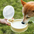 Carica l'immagine nel visualizzatore della galleria, Gourde chien chat Oscar et Plume distributrice d'eau portable pour animaux en extérieur
