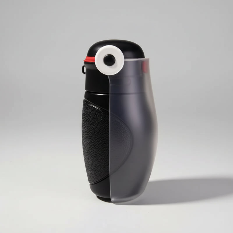 Gourde de voyage pour chien et chat au design élégant avec un bouchon facile à utiliser