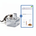 Carica l'immagine nel visualizzatore della galleria, Fontaine à Eau Automatique pour chats avec filtration et accessoires inclus pour une hydratation optimale
