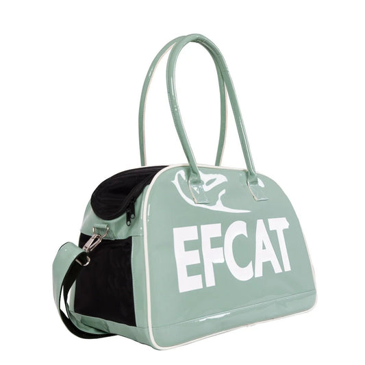 Grand sac design de voyage pour petit chien et chat Oscar et Plume Vert