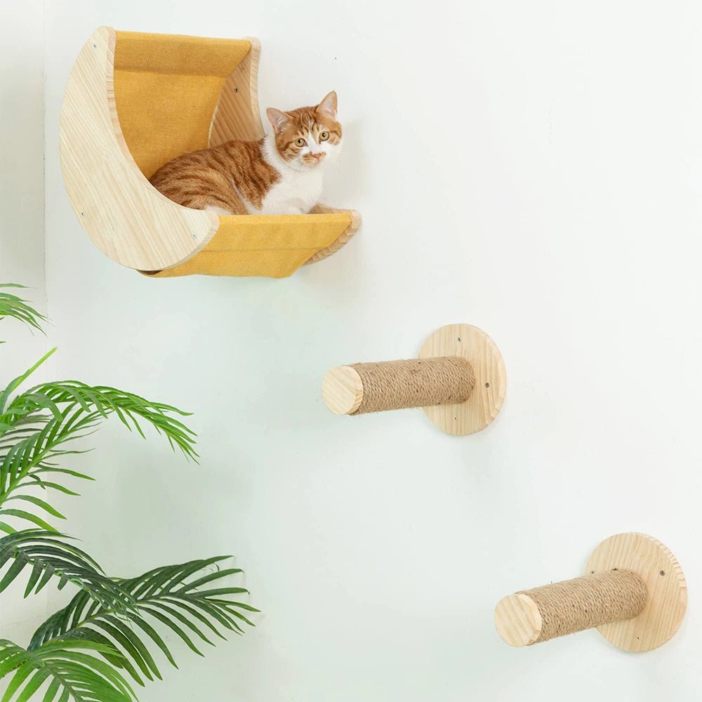 Hamac + marches sisal pour chat Oscar et Plume