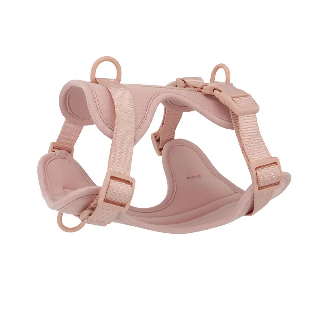 Harnais anti-traction en nylon pour chien Oscar et Plume Rose / XS