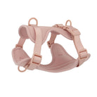 Harnais anti-traction pour chien en rose, confortable et ajustable pour des promenades sans tirage
