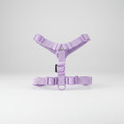 Harnais et laisse pour petit chien violet clair ajustable de la marque Oscar et Plume